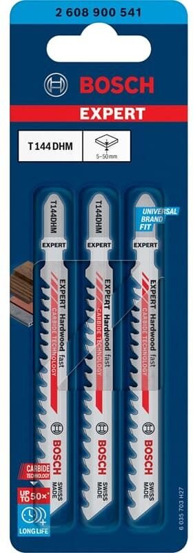 Stichsägeblätter T144DHM 3St expert - 2608900541 - Bosch