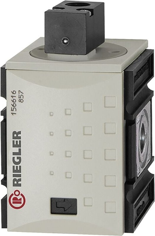 3/2-Wegeventil »futura«, pneumatisch betätigt, bg 1, g 1/4 - Riegler