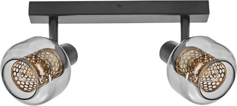 Ledvance - LED-Deckenleuchte 4058075838031, 2 x E14, 5,6W, 500lm, 2700K, schwarz