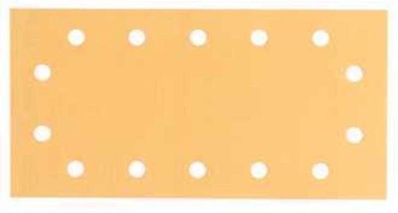 Schleifpapier Best for Wood / Paint / C470 115x230 mm 14 Löcher K320 10er - Bosch