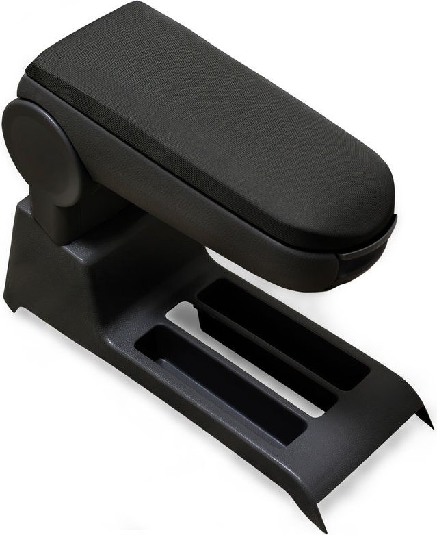 Mittelarmlehne VW Polo 9N 9N2 9N3 mit Staufach Textil Schwarz pro.tec