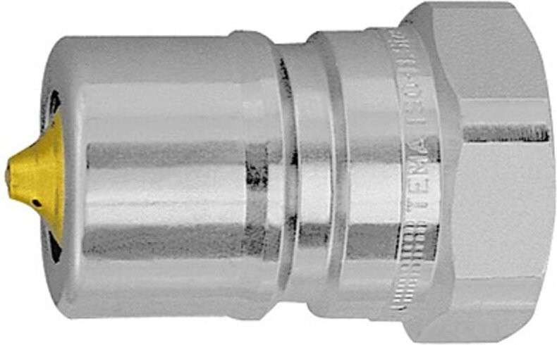 Riegler - Stecknippel mit Druckeliminator, Serie b, nw 6,3, g 1/4 ig