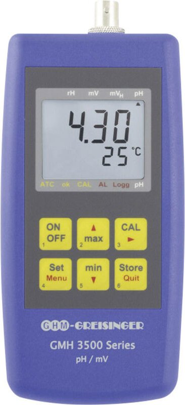 Greisinger - gmh 3531 Kombi-Messgerät pH-Wert, Redox (orp), Temperatur