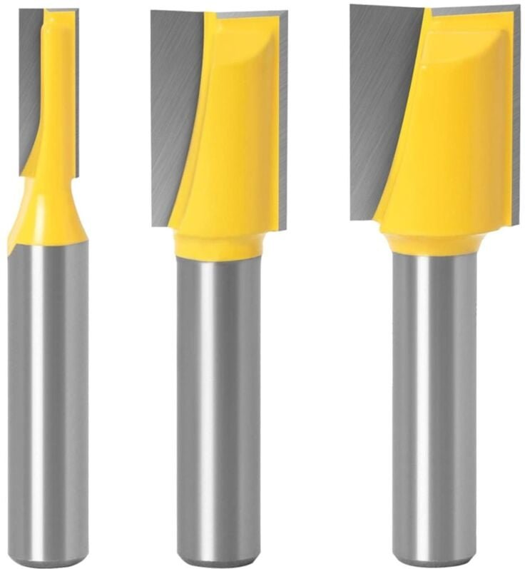 Memkey - 8 mm gerader Fräser, Fräser, Holzbearbeitung, Ziermuster, Fräser, hartmetallbestückter Fräser, Holzbearbeitungs...