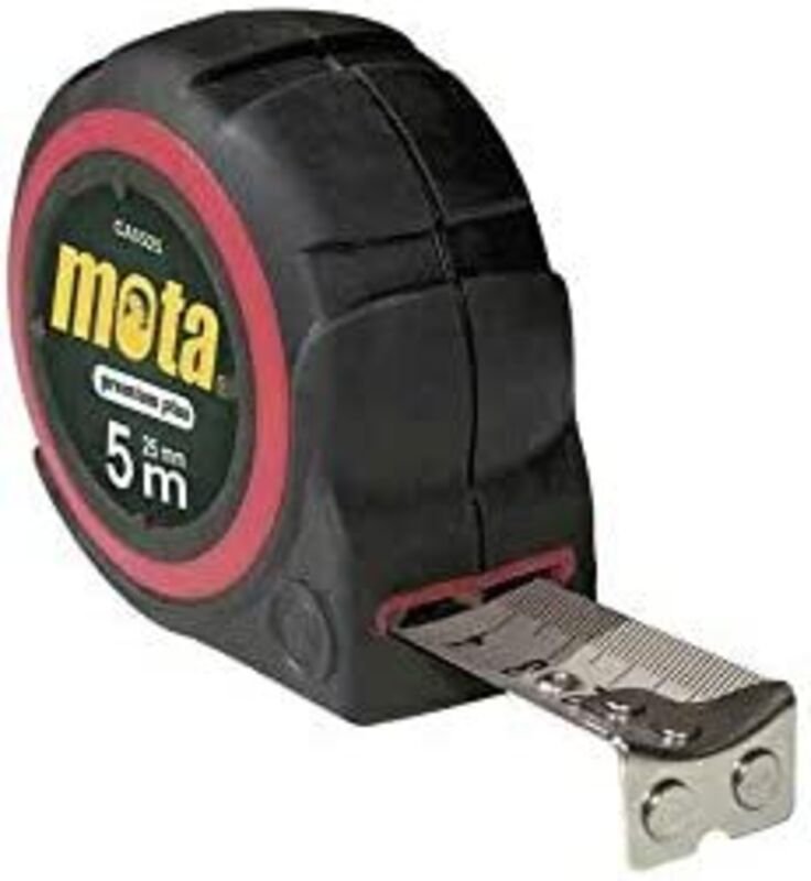 Flexometer mit Bremse 5m x 25mm Mota ca0525