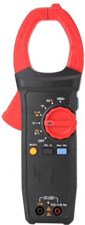 Multimetro digitale UT205A+ con selezione automatica della portata, 4099 conteggi, voltmetro CC/CA 1000 V, amperometro C...