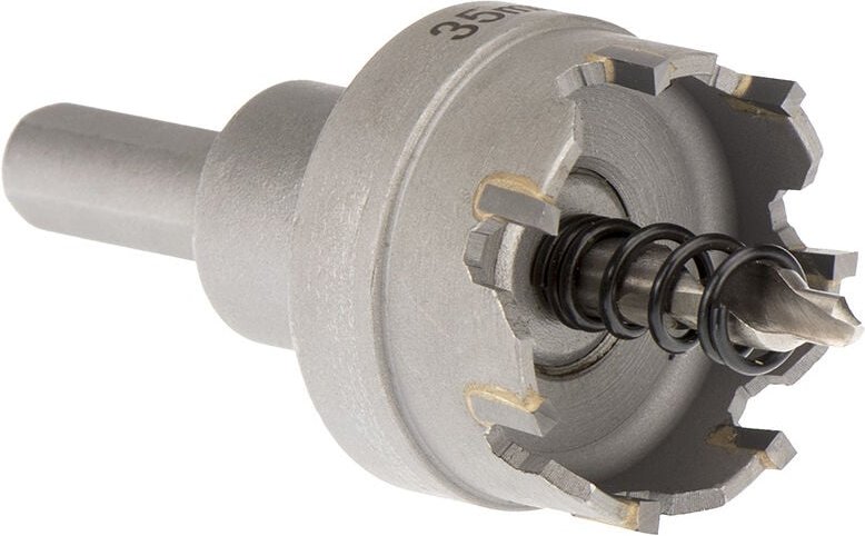 Lochschneider mit Hartmetalleinsatzen fur Metall 17 mm Fervi f019/017