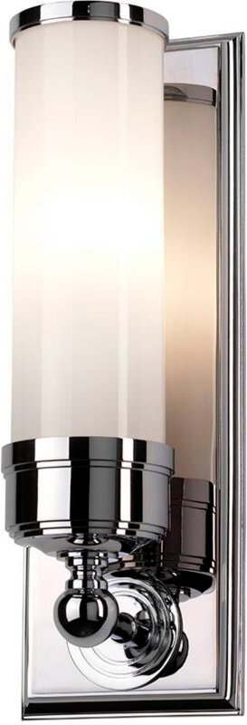 Elstead - Wandlampe Spiegelleuchte Lampe led Glas Badezimmerleuchte chrom poliert IP44