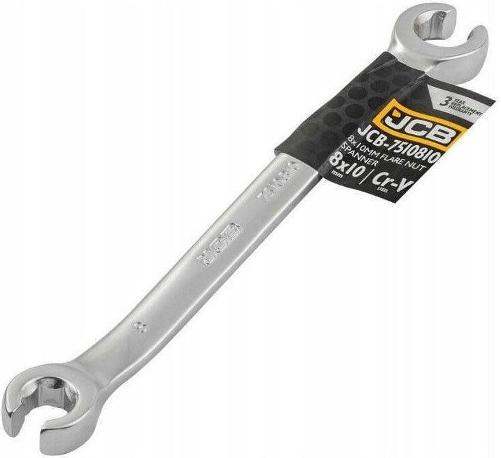 Verstellbarer Schlüssel JCB legierter Stahl silber 8x10 mm