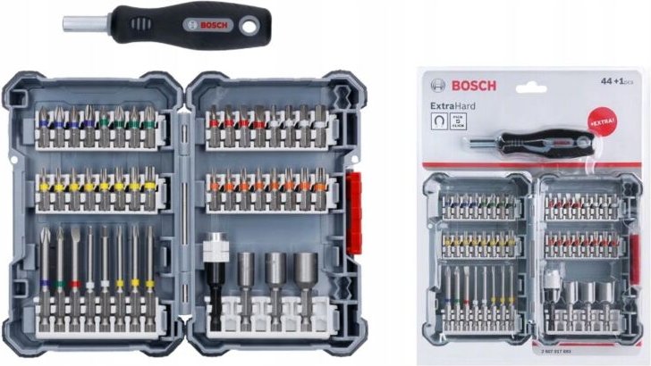 Thumbnail - 45-teiliges Bit-Set + Schraubendreher – B 2607017693