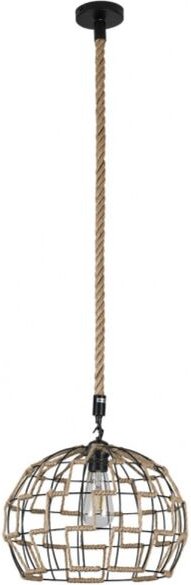 Fabrilamp - Hängeleuchte mit Seil yute dede eine Leuchte