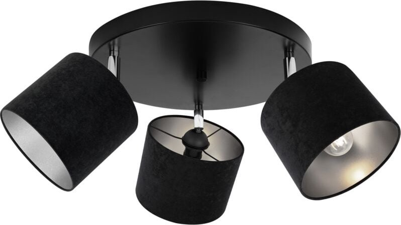 Deckenlampe Hängelampe Kronleuchter Plafon Chrom Samt