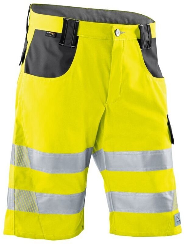 Kübler Shorts reflectiq psa 2 warngelb/anthrazit Gr. 54