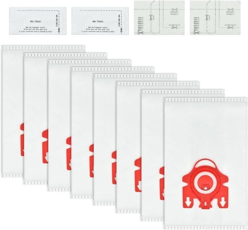 20 Staubbeutel für den Miele Compact C1 Staubsauger, automatische Verschlussfunktion, Typ MSM, mit integriertem Filter, ...