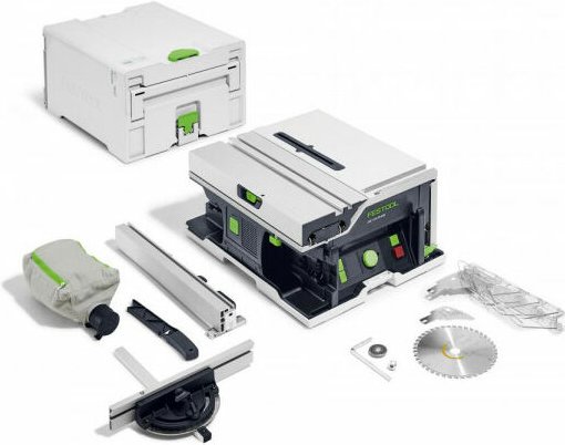 Festool - Akku-Tischkreissäge csc sys 50 EBI-Basic, Solo Version inkl. Sägeblatt