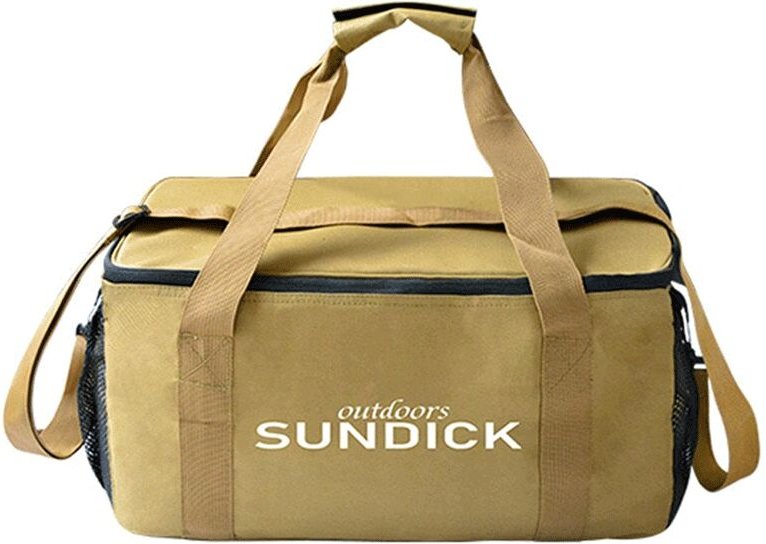 Sjqka - Campingtasche, große Aufbewahrung, Grillen und Grillen, Spezialkoffer, bietet Platz für Geschirr und Zylinder, H...