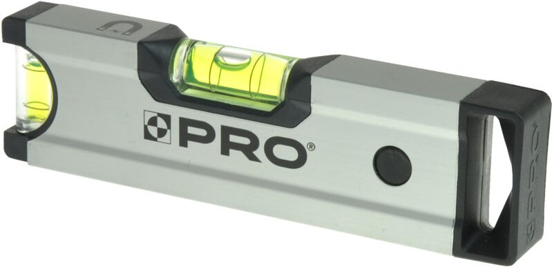 Pro poziomnica anodowana 17cm magnetyczna