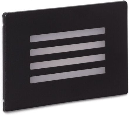 LED-Wandleuchte Außen 3W Einbau Adam Schwarz