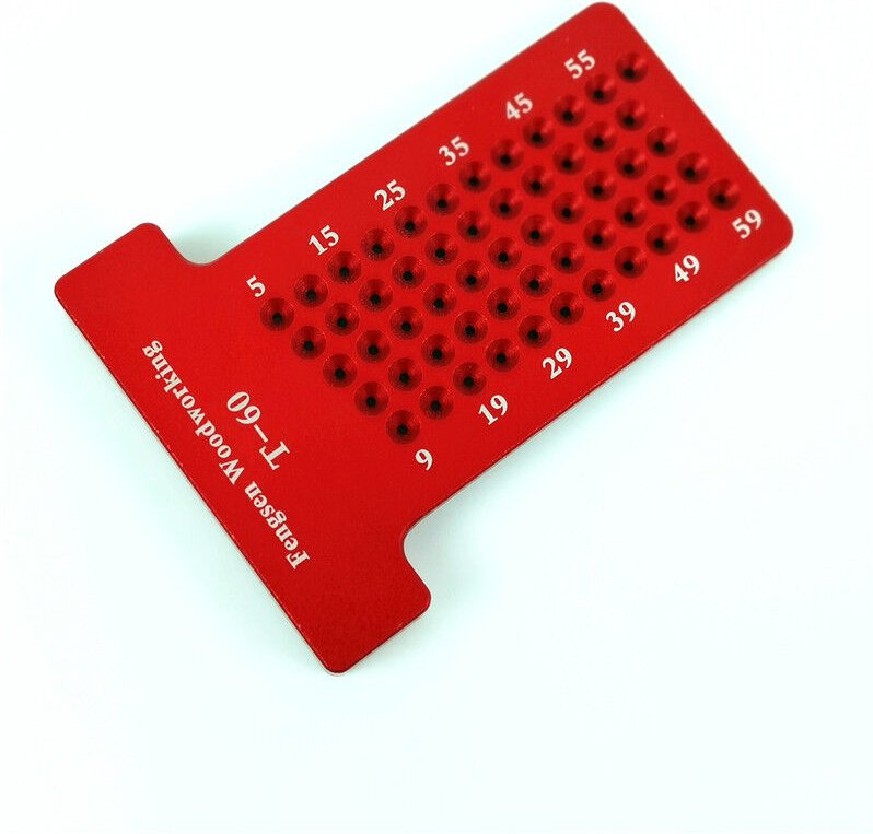 Anreißer vom Typ T60 aus Aluminiumlegierung, Präzisionsmarkierungslineal T-Messlineal, T-Lineal-Messwerkzeug, Holzbearbe...