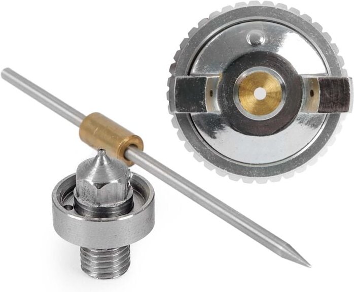 Xpotool - 3 teiliges Ersatz Düsen Set 1,0 mm für HVLP-2000 Lackierpistole, Spritzpistole Sprühpistole Zubehör