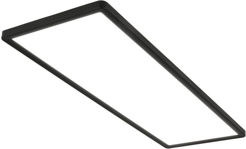 Briloner - Deckenlampe led Panel Ultra Flach Backlighteffekt Schwarz