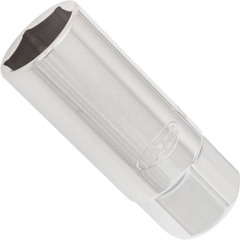 Zündkerzen-Einsatz ∙ V2582N ∙ 1/2 Zoll (12,5 mm) Vierkant hohl ∙ Außen Sechskant Profil ∙ sw 21 mm