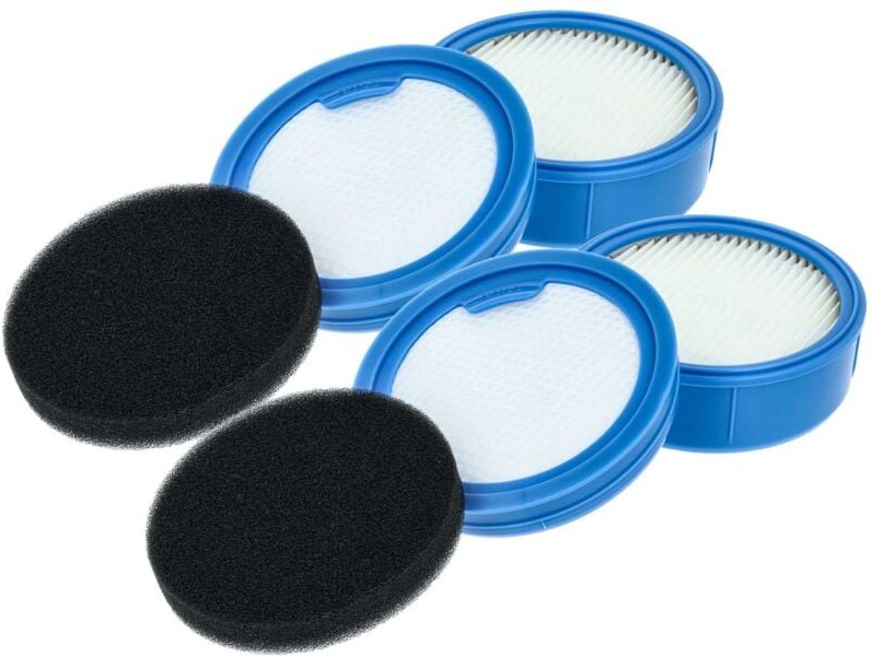 vhbw 2x HEPA-Filter, 4x Vorfilter kompatibel mit Electrolux EP71UB14DB Staubsauger