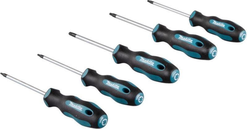 Satz mit 5 TORX-Schraubendrehern Makita E-10534