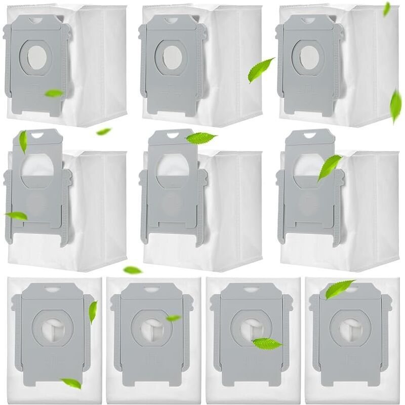 Lot de 10 sacs d&39aspirateur pour irobot pour roomba i7 i7+ i7 plus s9 s9+ i3 i3+ i4 i4+ i6 i6+ i8 i8+ j7 j7+ e5 e6 e7 ...