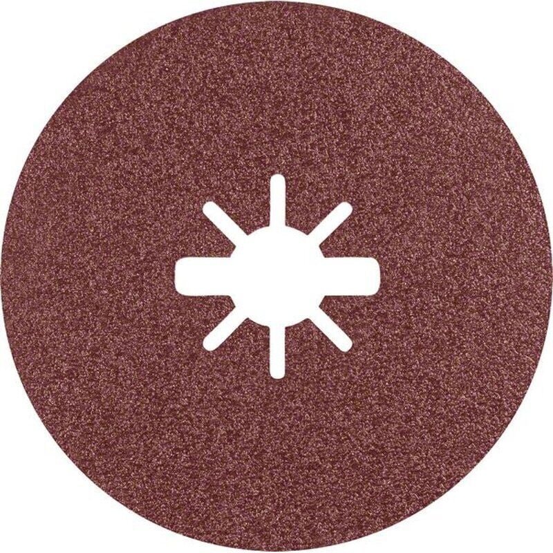 Bosch - Professional Expert R781 Prisma Ceramic Fiberscheibe, x-lock, 125 mm, 22,23 mm, g 80, 5-tlg. (2608621784)