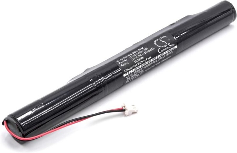 Vhbw - Akku Ersatz für Jawbone 8390-KA02-0580, J200/ICR18650F1L für Lautsprecher Boxen Speaker (2600 mAh, 11,1 v, Li-Ion...