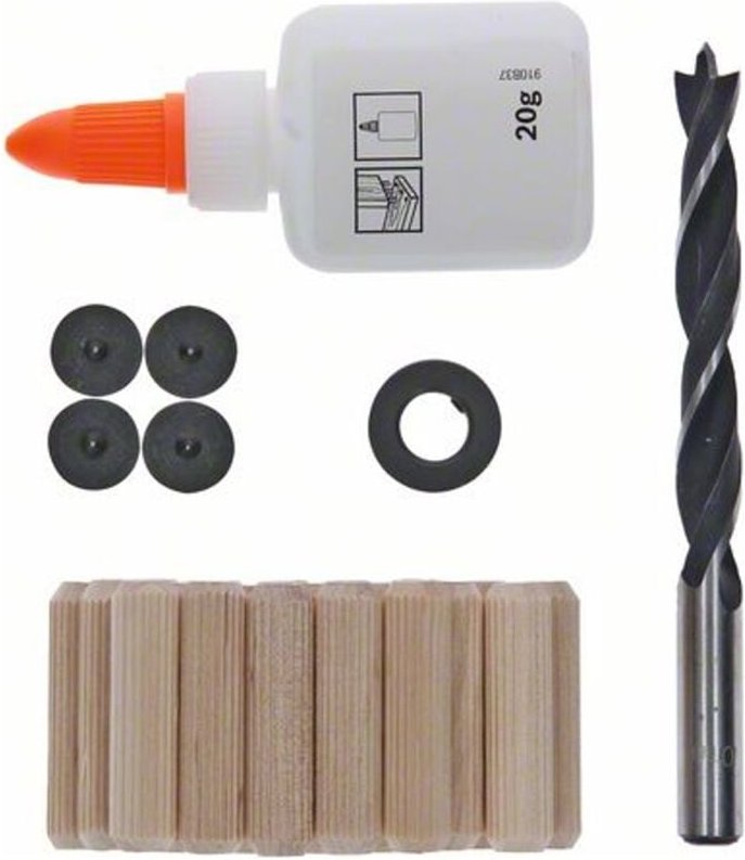 27tlg. Holzdübel-Set 10 mm, 40 mm - Bosch