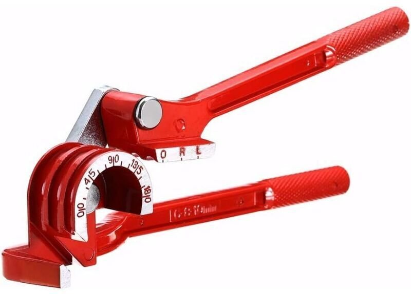 1 PCS Outil de pliage de tuyaux a 180 degres Cintreuse a tube robuste Cintreuse de tubes en alliage d'aluminium Pince a ...