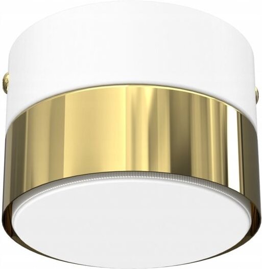 Led Loft Deckenleuchte Gx53 Weiss Gold Poliert Lampe Für Wohnzimmer