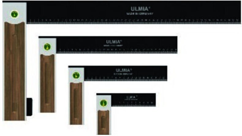 Präzisions Tischlerwinkel Alu-Line 600 mm Messgenauigkeit +/- 0,04 mm - Ulmia