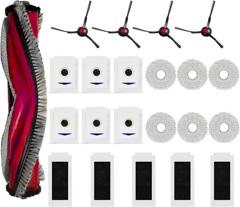 Für T30 PRO Omni Hauptseitenbürste Hepa-Filter