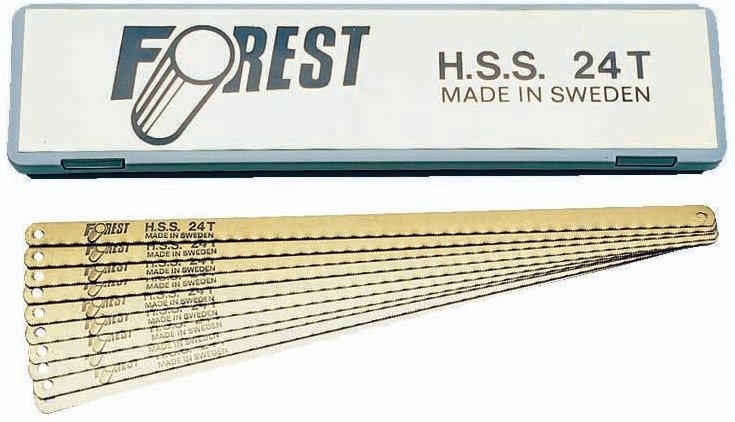 Ferrari Srl - Original Forest 12' x 32 Zähne HSS-Sägeblätter speziell gehärtet - Idrhaus