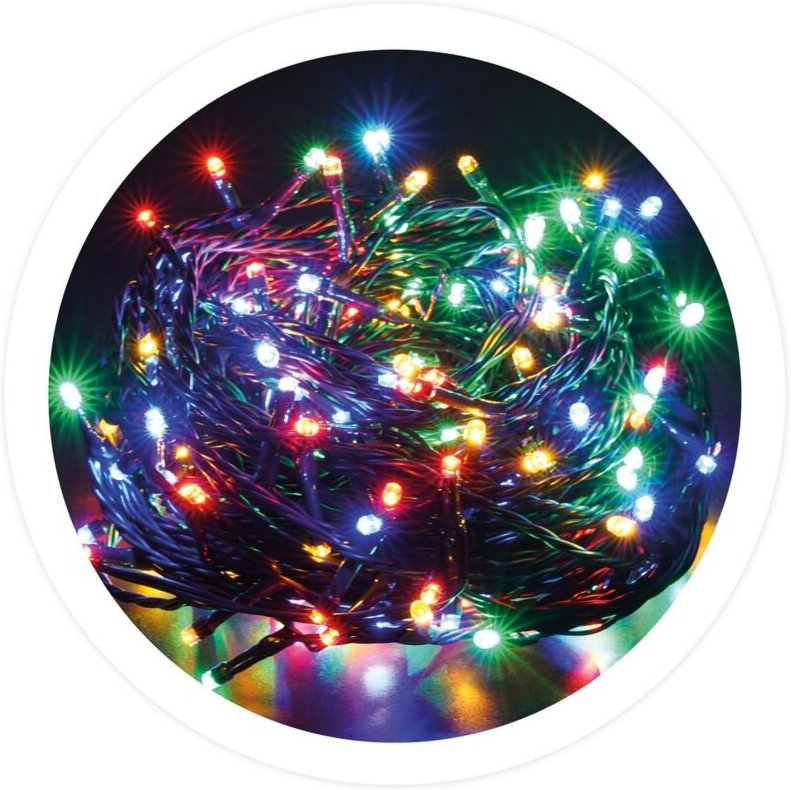 GSC - 5M LED-Girlande 8 RGB-Funktionen