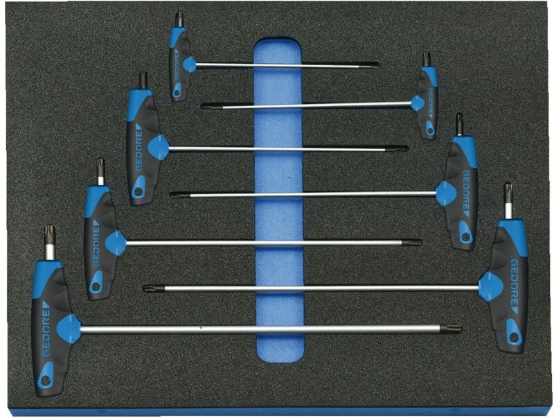 2005 CT2-2143 ktx Winkelschraubendreher-Satz in Check-Tool-Modul, 7-teilig