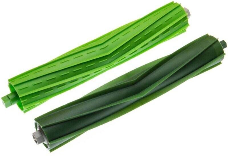 2x Bürsten kompatibel mit iRobot Roomba E5, E6, E7, i7, i7 Plus, i7+ Staubsauger – Hauptbürste, Rollenset - Ahlsen