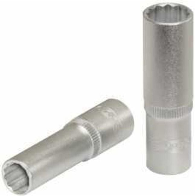 1/4' 12-kant-Stecknuss, lang, 10mm