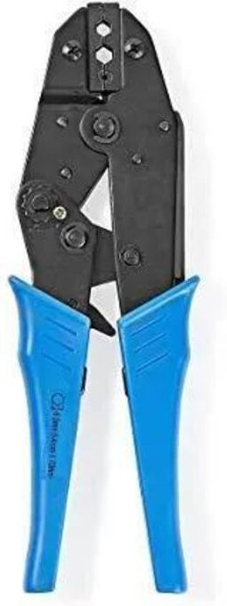 Nedis CRPI110BU Ergonomische Crimpzange Blau Schwarz