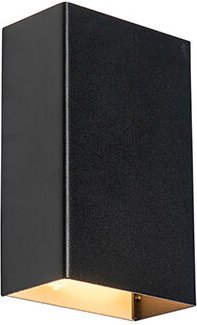 Moderne Wandleuchte Schwarz 2-flammig - Otan S