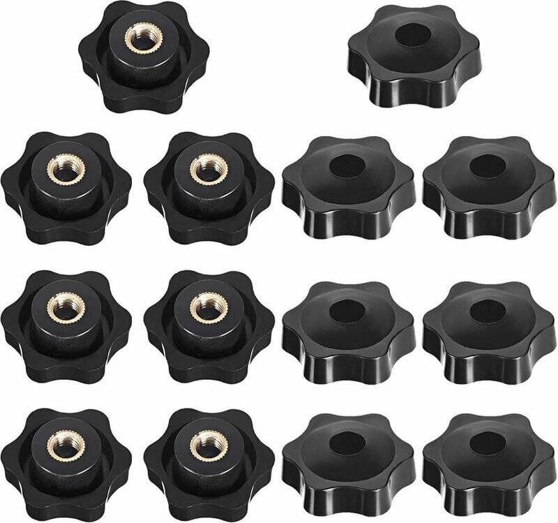 Sternkopf-Klemmknopf, Sternkopf-Klemmmutternknopf, Sternform-Griff-Klemmmuttern, Gewinde-Klemmknopf, für Werkzeugmaschin...