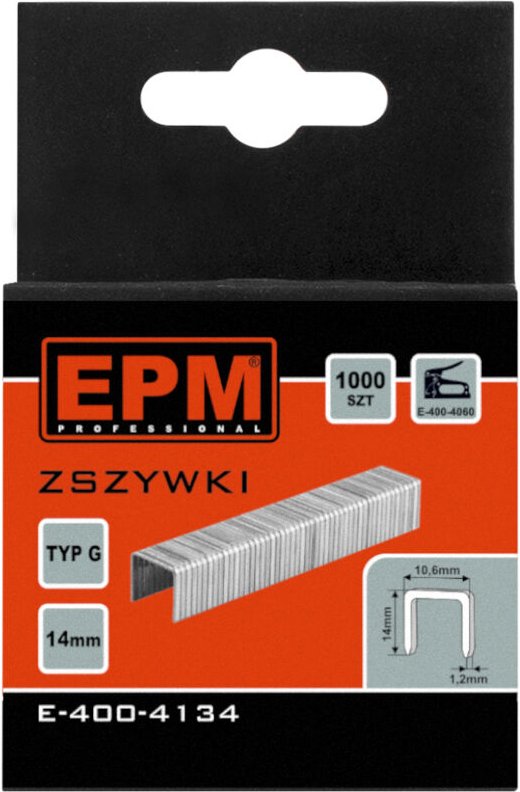 Heftgeräte Typ G 1000 Stück 10,6 mm x 1,2 mm 14 mm – E-400-4134
