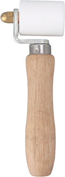 40 mm Hochtemperatur-Holz-Verbindungswalze für professionelles PVC-Schweißen, weiß, einfach zu handhaben