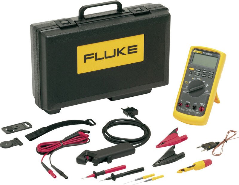 Fluke 88V/A Hand-Multimeter digital KFZ-Messfunktion CAT III 1000 V, CAT IV 600 V Anzeige (Counts):