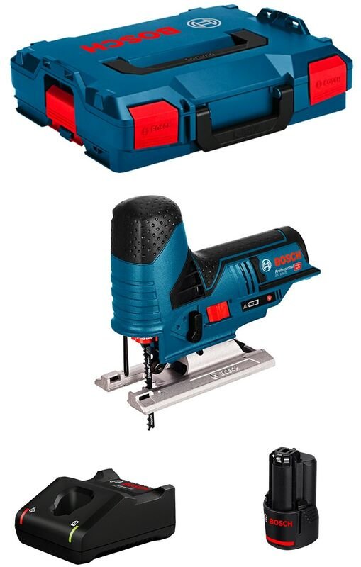 Stichsäge BOSCH GST 12V-70 (1 x 3,0 Ah + GAL12V-40 + L-Boxx 102)
