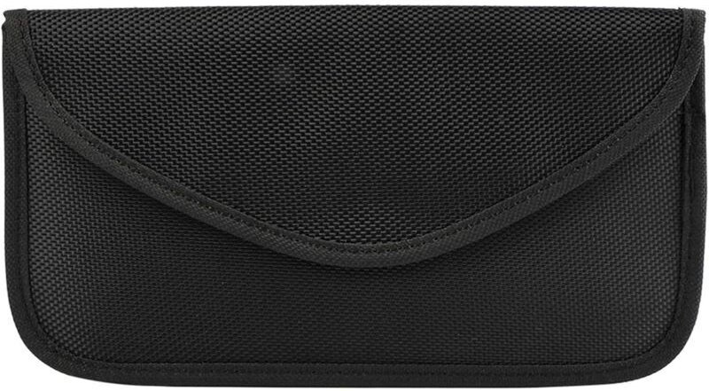 Faraday-Käfig für Mobiltelefone, Strahlungsschutz für Autoschlüssel, blockiert RFID/GPS/WiFi/LTE/NFC/RF-Signale (schwarz...