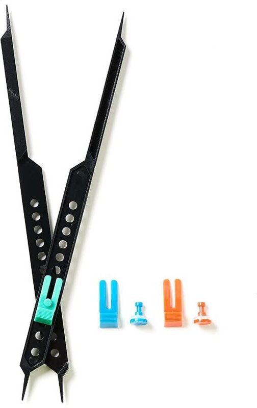 Ahlsen Proportionales Maßstab-Zeichenwerkzeug Proportionaler Maßstab-Teiler 10 Zoll verstellbares Zeichenlineal aus Kuns...